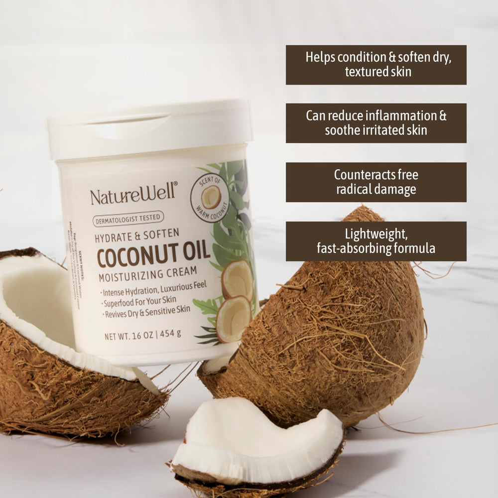 NATURE WELL cream texture closeup reveals velvety non-greasy finish