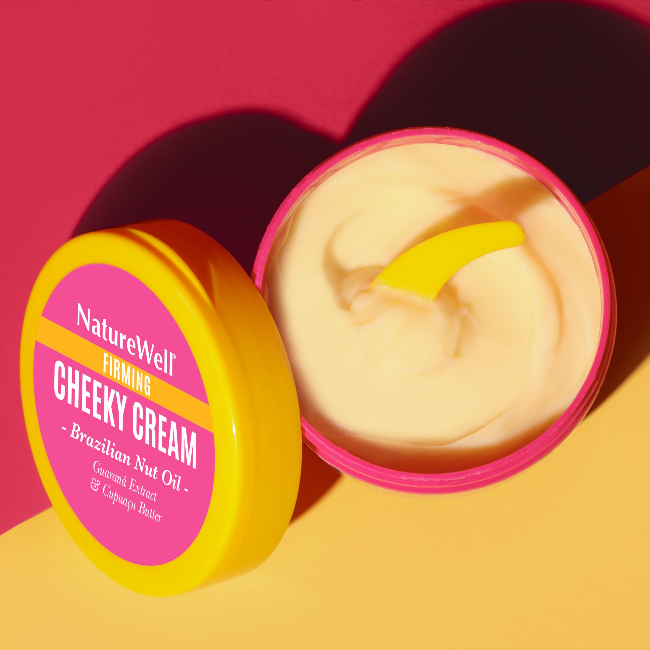 Nature Well fast-absorbing formula close-up shows light, non-greasy finish.