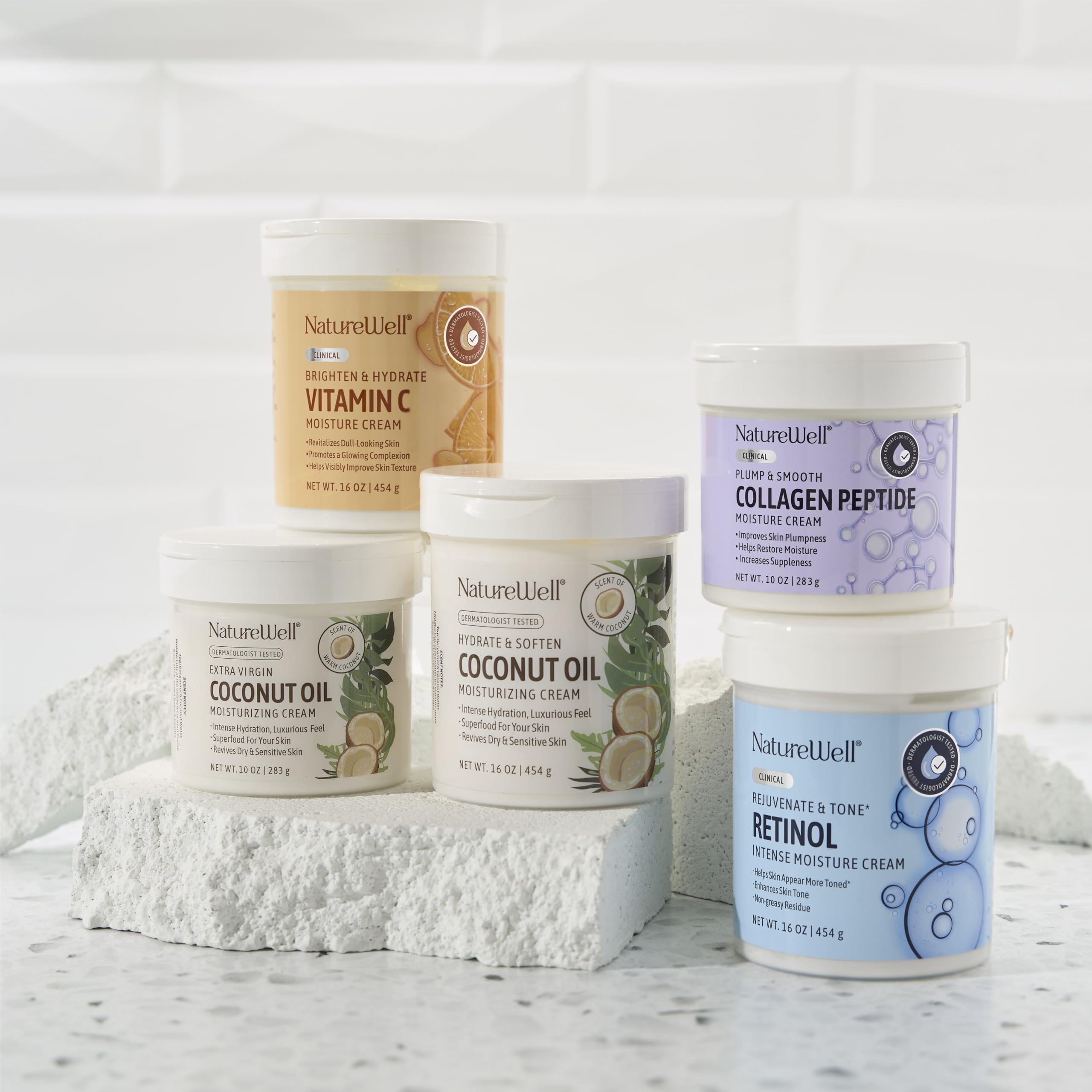 Nature Well glow-enhanced complexion in portrait demonstrates healthy tone.