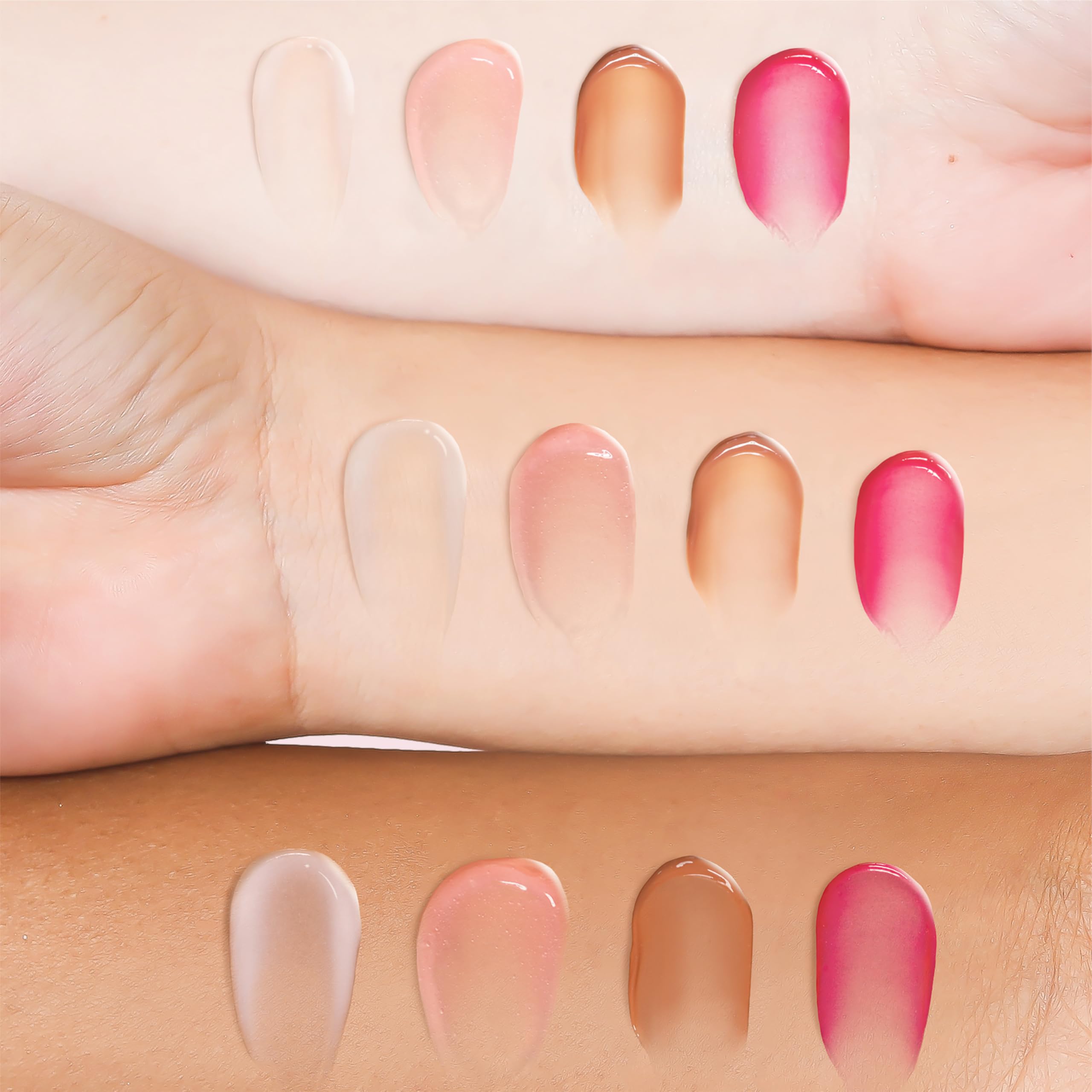 Nature Well Tinted Lip Butter texture close-up emphasizes cushiony, non-greasy balm.