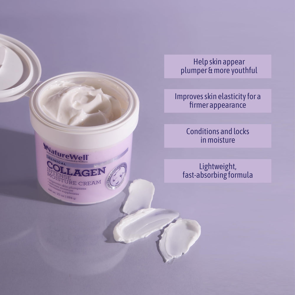 NATURE WELL velvety texture application shows smooth spread and rapid absorption.