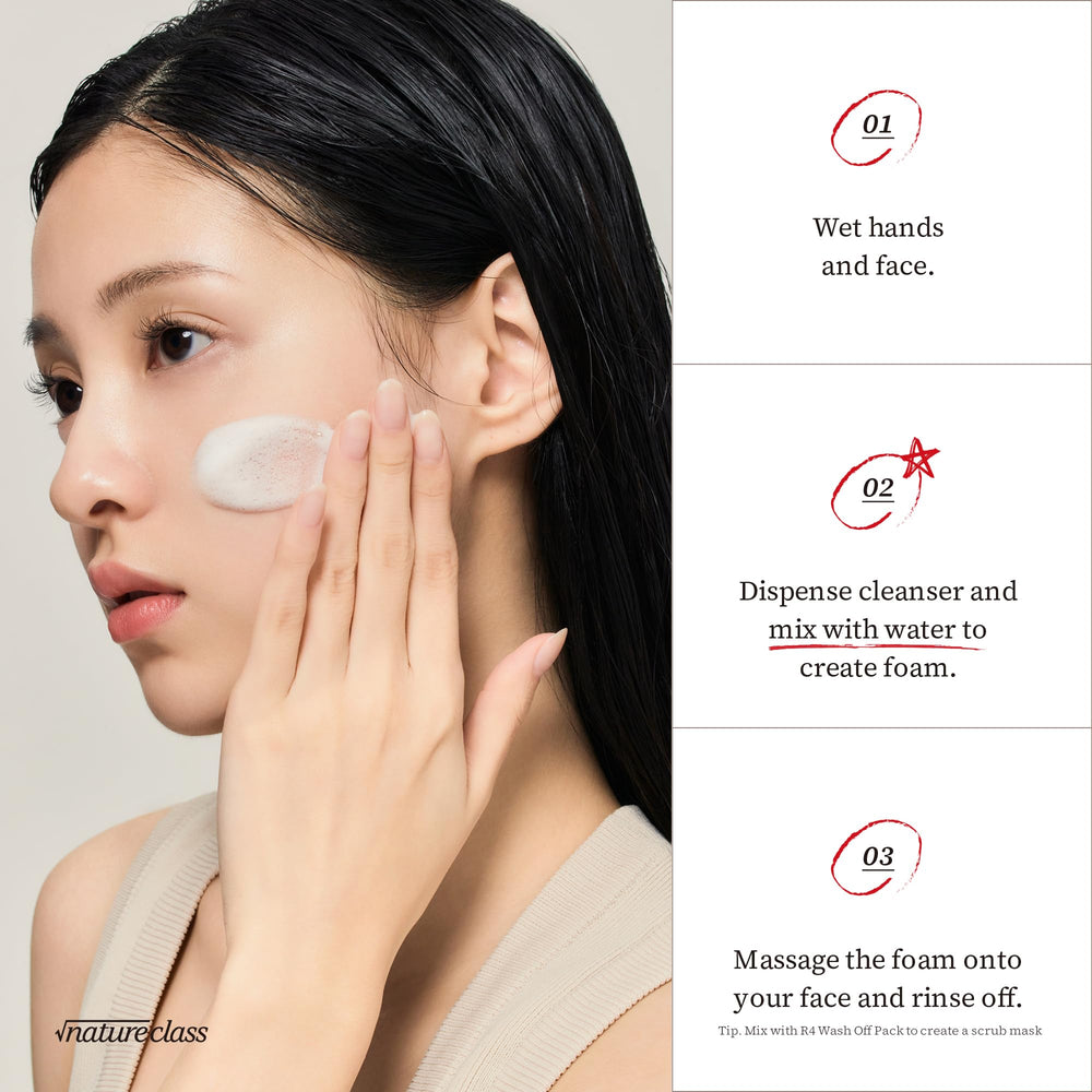 Natureclass R60 fragrance-free formula approved for sensitive skin cleansing