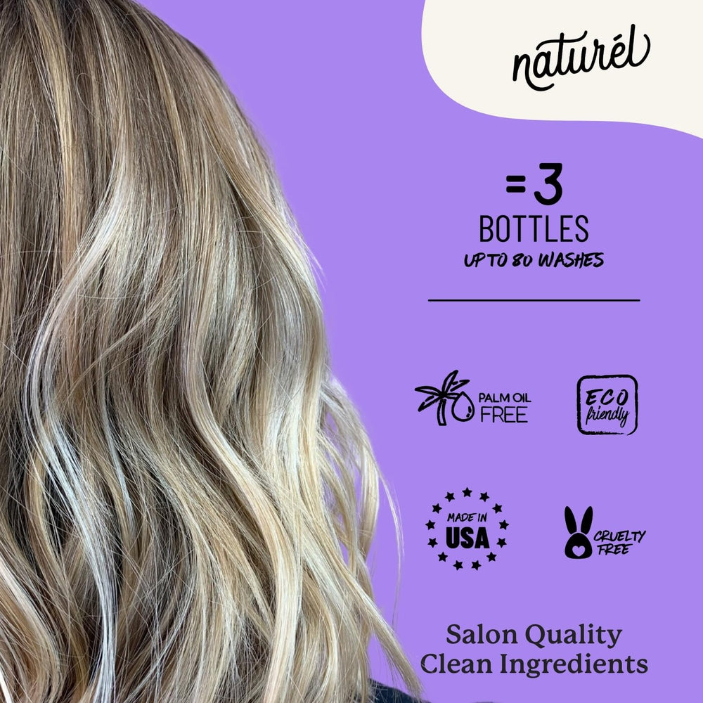 NATURÉL almond oil nourishment bar for silky-soft hair texture