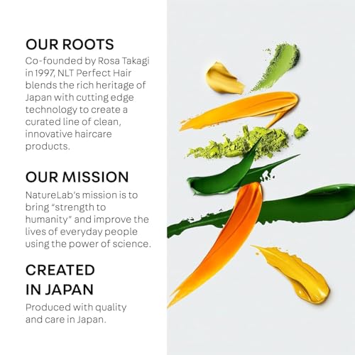 NatureLab.TOKYO color-safe formula with no sulfates or parabens for color-treated hair.