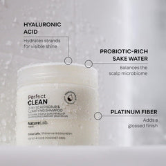 NatureLab.TOKYO Perfect Clean Duo Pack Box displaying complete scalp care set