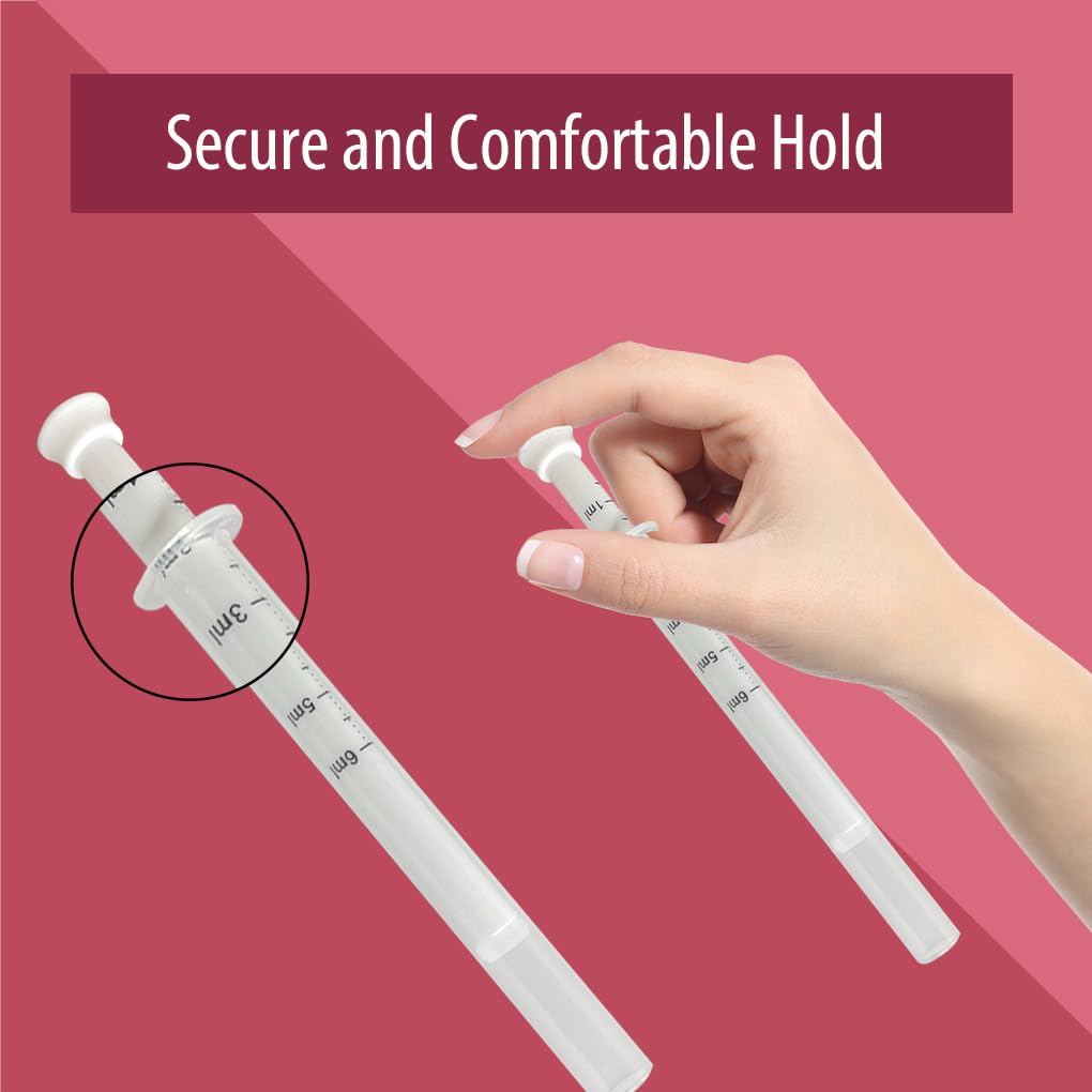 Natureland ergonomic handle provides comfortable grip during gel or cream application