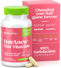 Naturenetics HairAnew bottle for daily hair support and routine