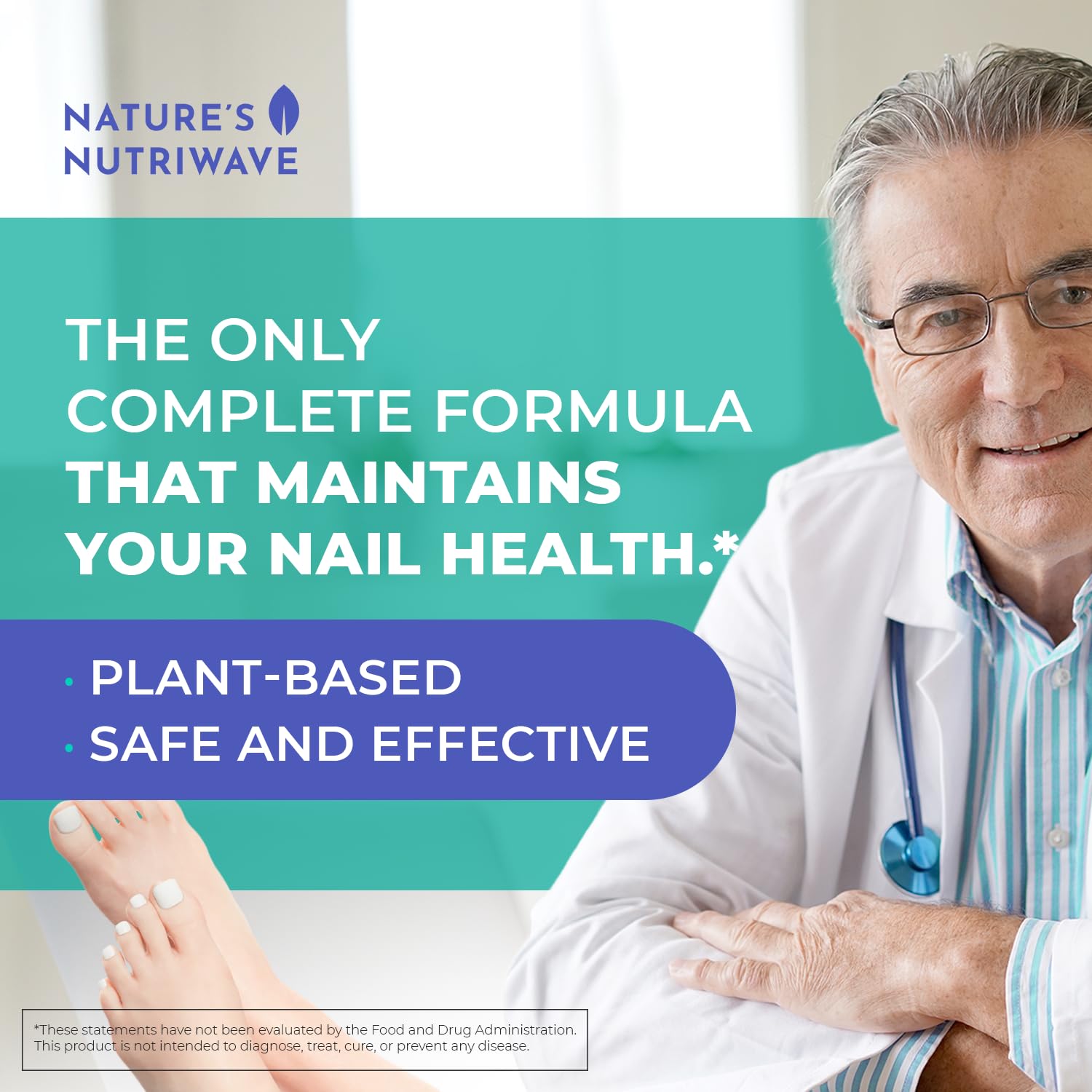 Nature’s NutriWave Kerassentials Oil packaging highlighting USA-made, non-GMO formula