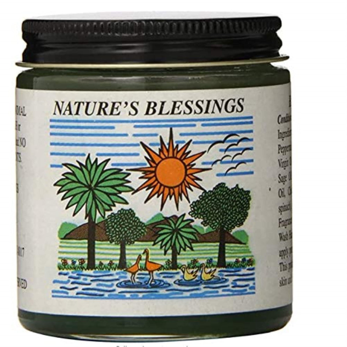 Nature's Blessings hair pomade 2-pack front view for easy styling and subtle fragrance