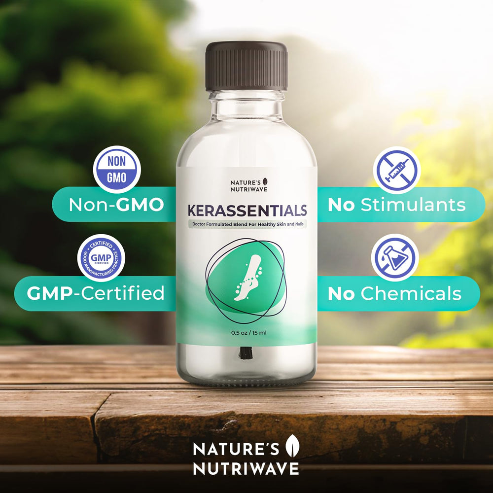 Nature’s NutriWave Kerassentials Non-GMO label and simple ingredients