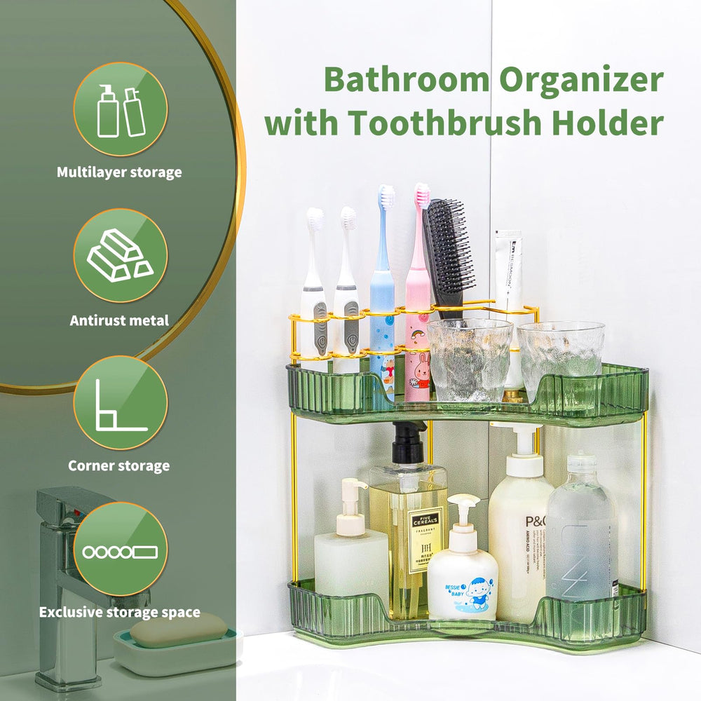 NATURE'S SOURCE 2-tier-green-storage-drawer-closeup focuses on spacious capacity