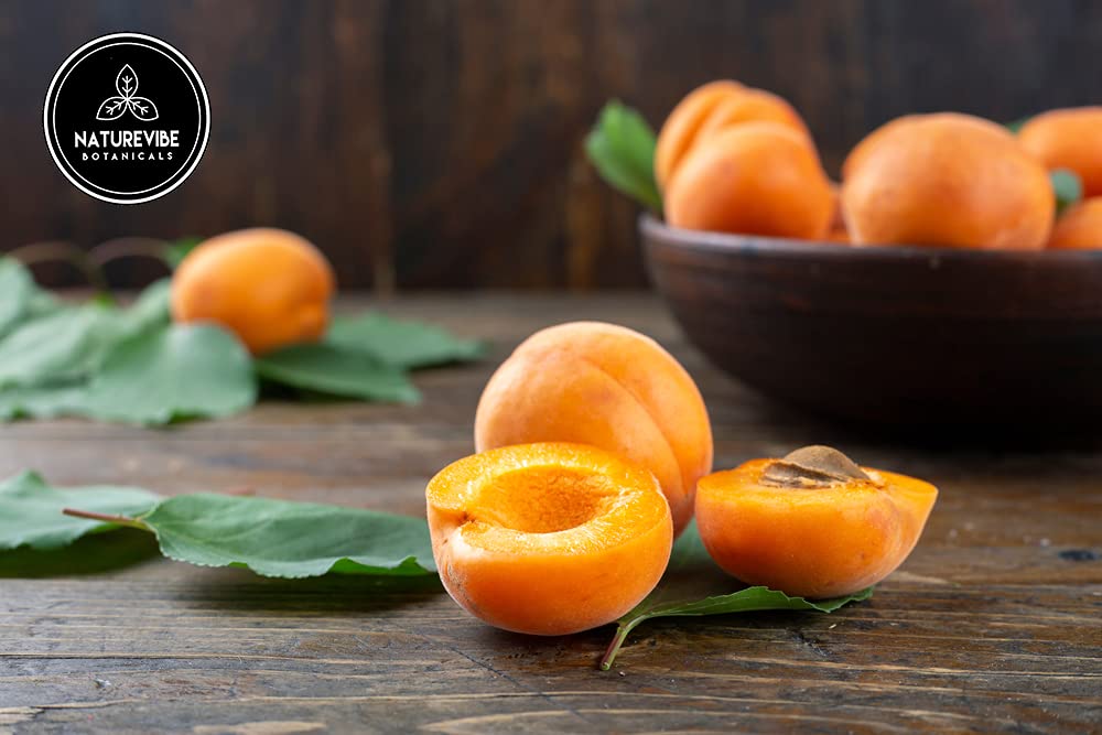 Naturevibe Botanicals Apricot Oil applied on face for hydration