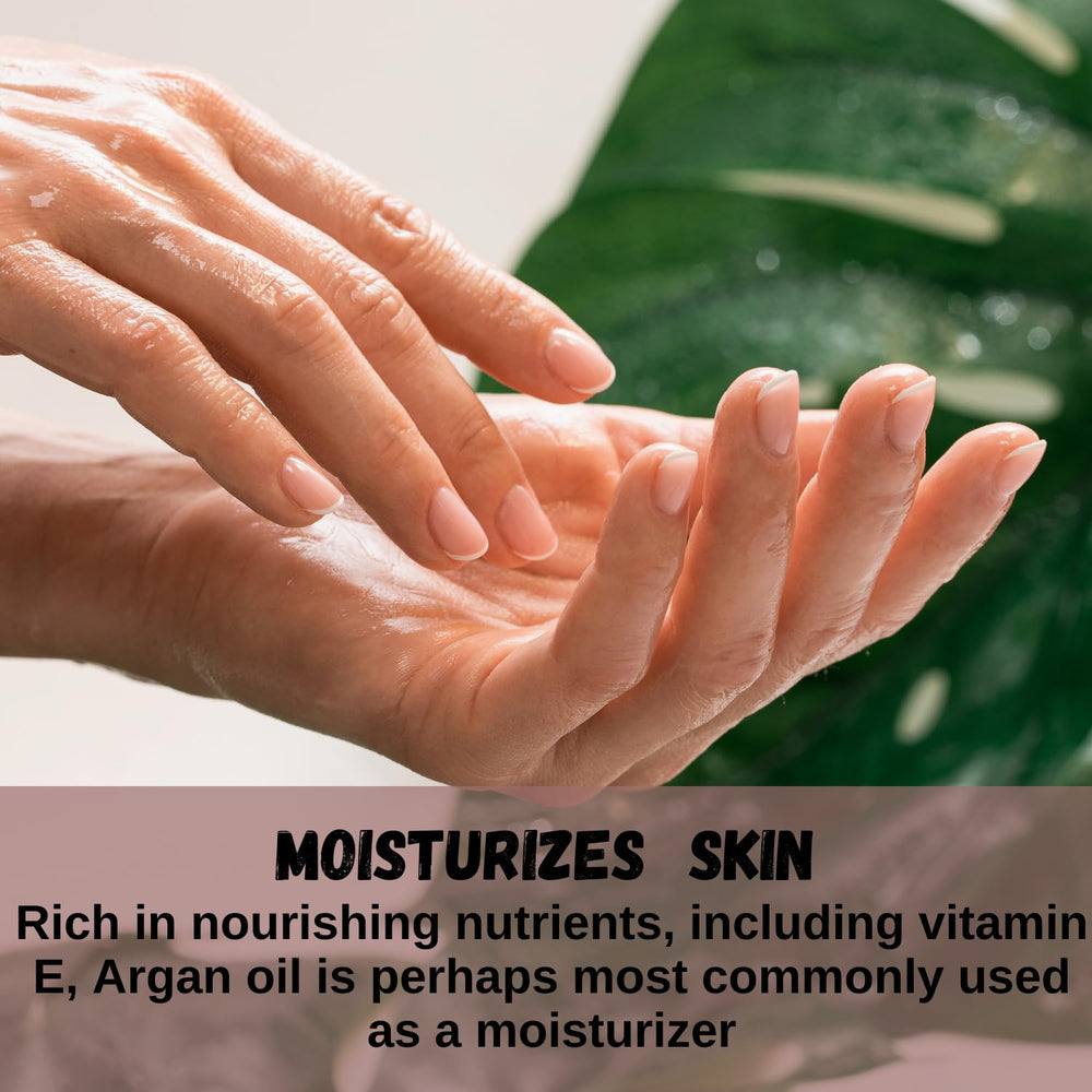 Naturevibe Botanicals Argan Oil nails and beard care routine image