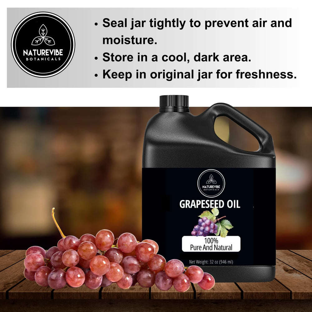 Naturevibe Botanicals grapeseed oil cruelty-free logo
