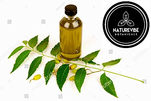 Naturevibe Neem Oil pour bottle demonstrates convenient multi-use application.