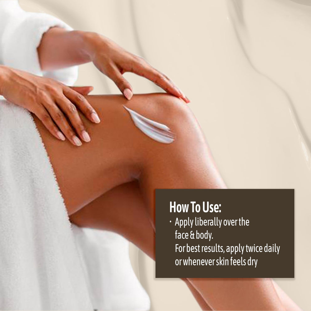NatureWell After shower routine usage showing quick absorption and comforting scent
