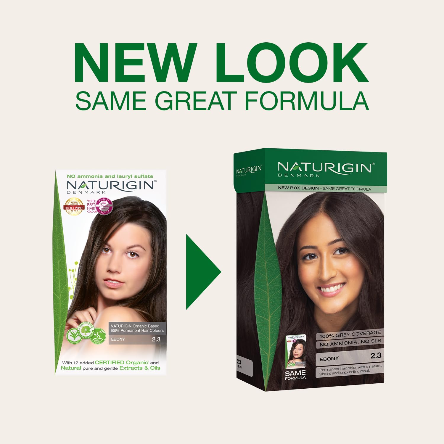 Naturigin Ebony Black color cream close-up for nourishing, long-lasting color.