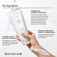 Naturium KP Body Scrub jojoba esters with glow-inducing polish