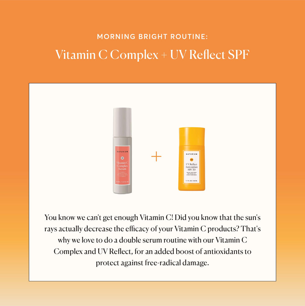 Naturium UV Reflect serum-closeup reveals Squalene and Raspberry Ketone ingredients.