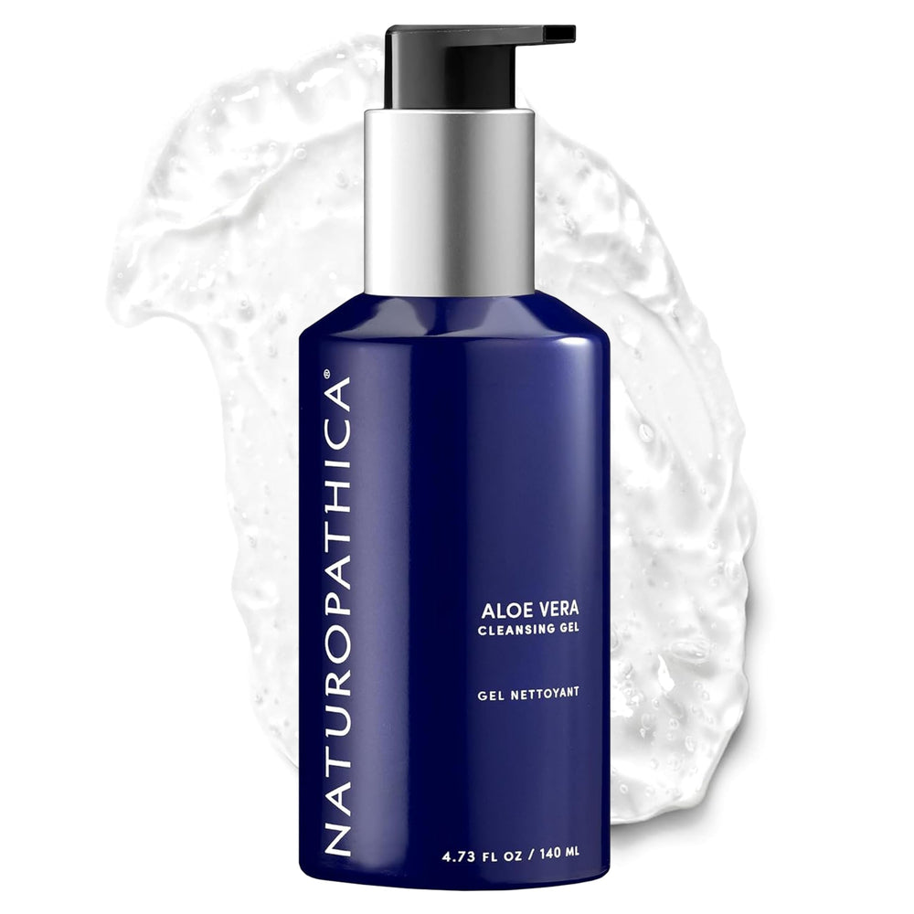 Naturopathica Aloe Vera Cleansing Gel bottle front for gentle daily cleansing and hydration.