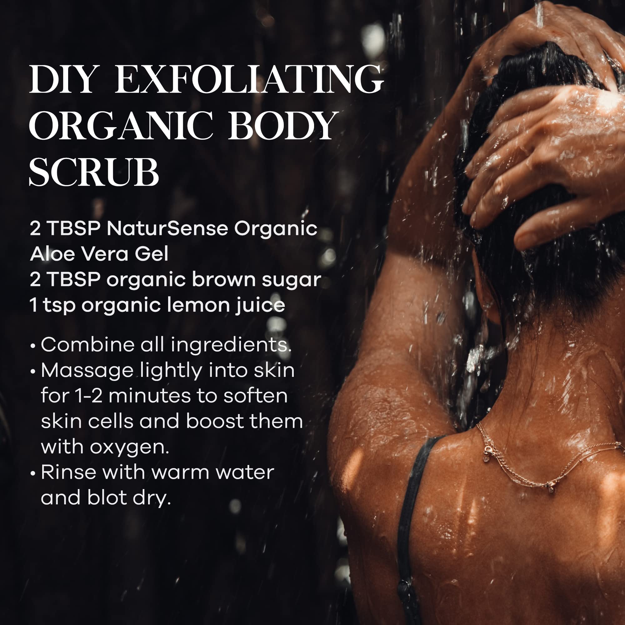 NaturSense Aloe Gel USDA Organic certified product for pure aloe.