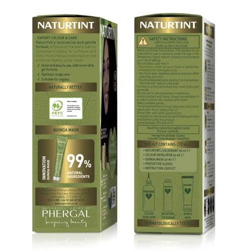 Naturtint 2N Brown Black packaging highlights a convenient, mess-free home coloring kit.