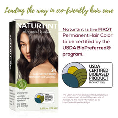 Naturtint 3N demonstrates up to 100% gray coverage with vegan formula