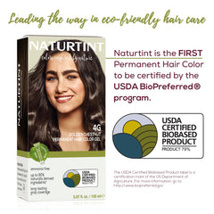 Naturtint 4G Golden Chestnut gray coverage offers up to full gray blending.