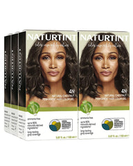 Naturtint 4N Natural Chestnut packaging highlights plant-based color.