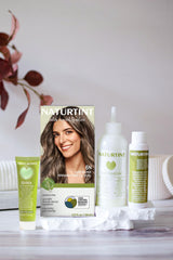 Naturtint 6N Dark Blonde application gloves for mess-free color experience