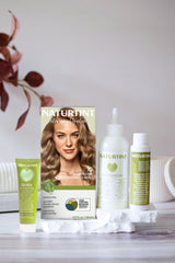Naturtint 7G Golden Blonde application scene for precise at-home color