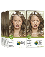 Naturtint 7N Hazelnut Blonde six-pack pack shot for home coloring