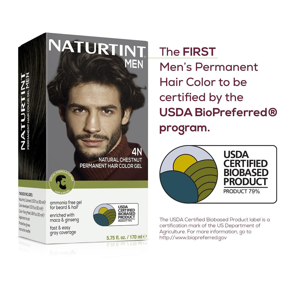 Naturtint ammonia-free and paraben-free formula certification icons