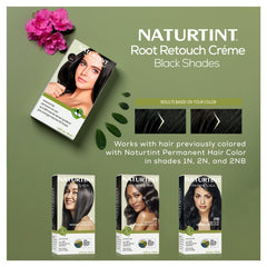 Naturtint Black Root Retouch mixing bowl ready for quick at home use