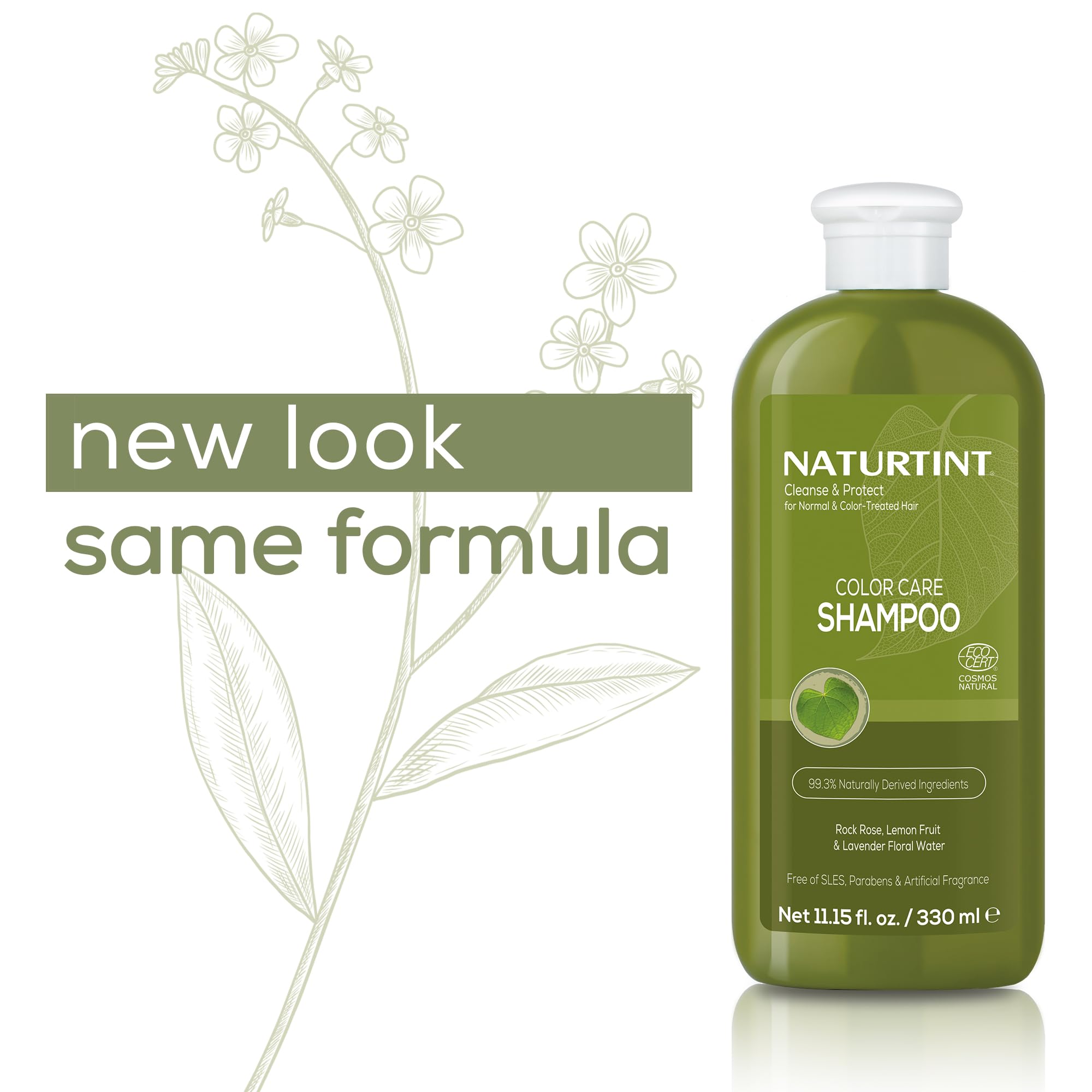 Naturtint Color Care Shampoo pairs with home color kit for color maintenance.