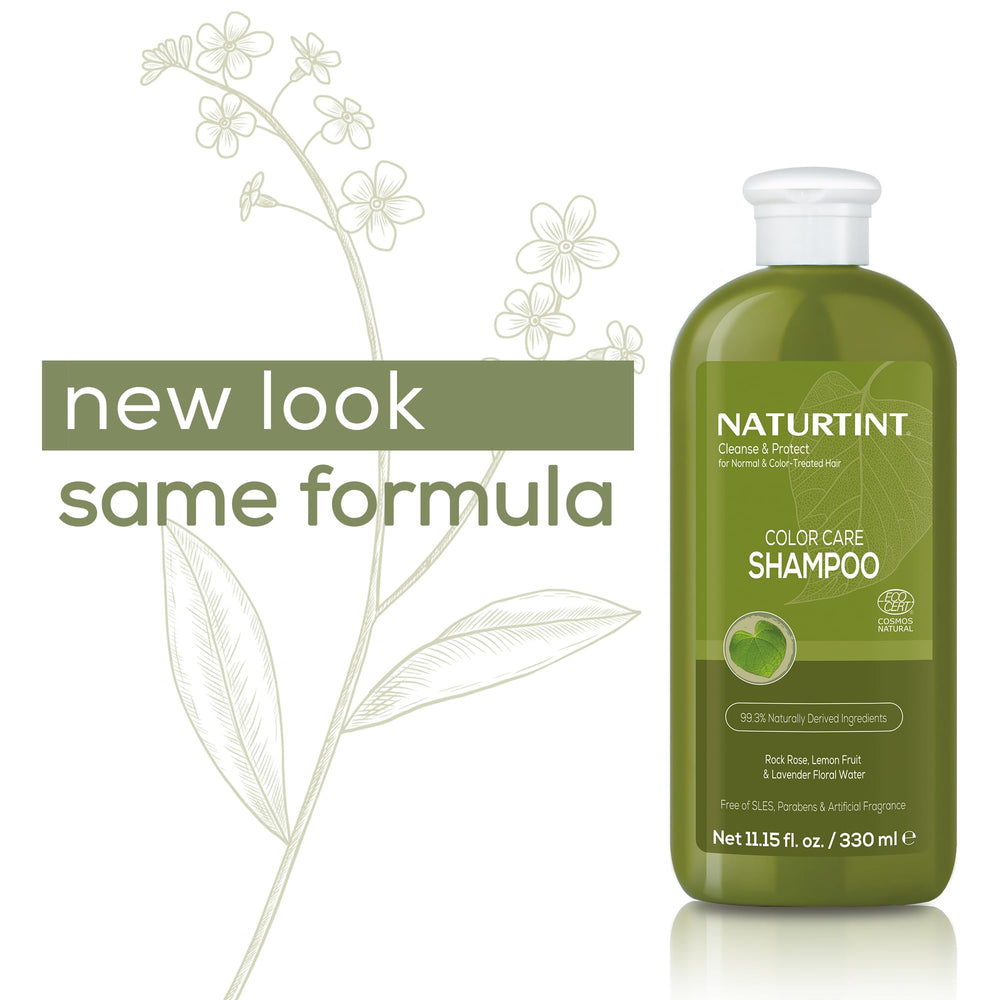 Naturtint Color Care Shampoo pairs with home color kit for color maintenance.