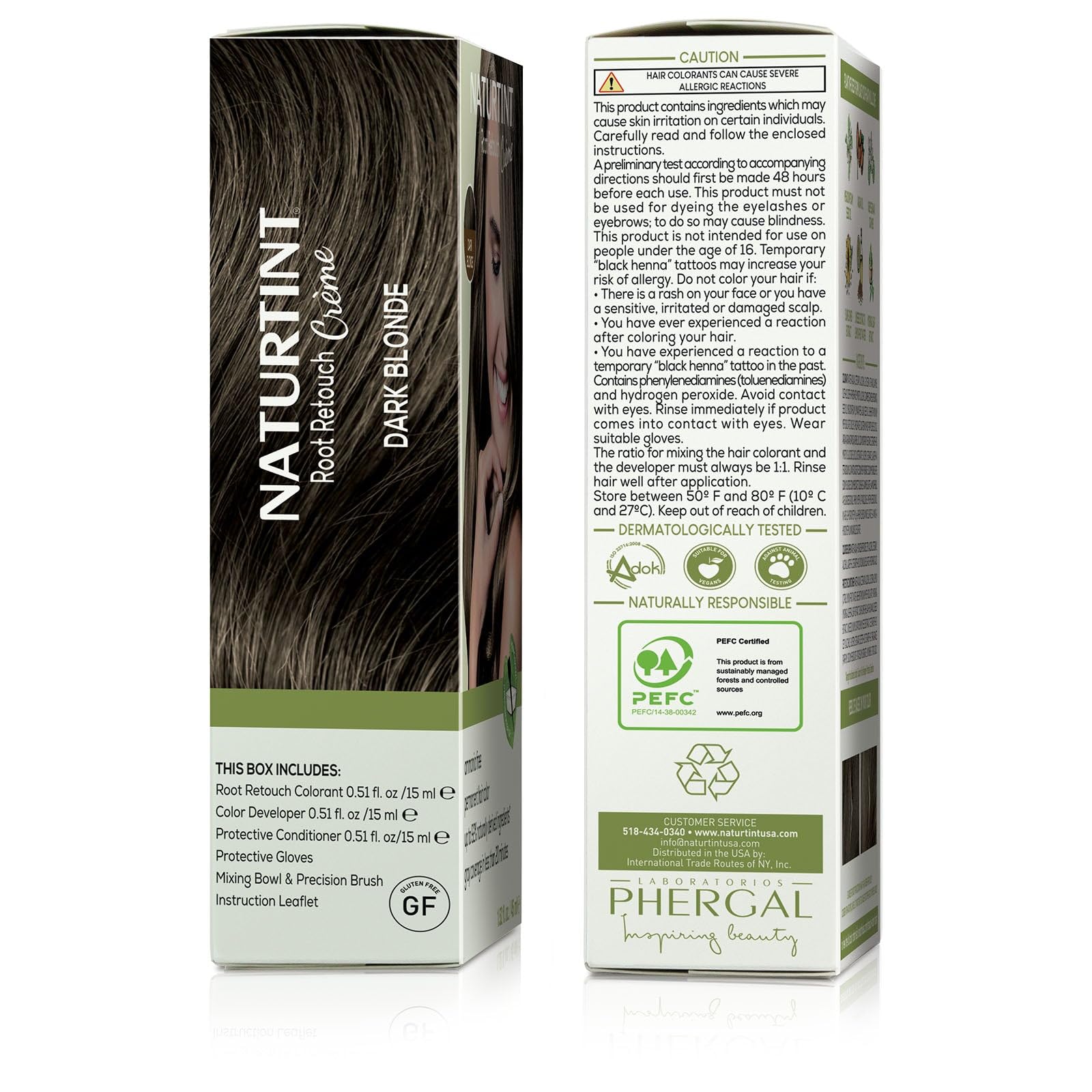 Naturtint ingredientes de alta calidad para mejores resultados
