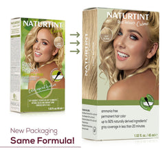Naturtint root retouch application setup showing precise root blend