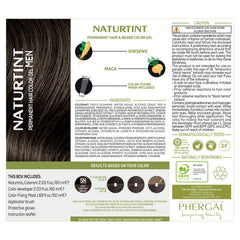 Naturtint before and after shows noticeable gray coverage transformation