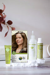 Naturtint brand logo with cruelty-free vegan badge for ethical beauty