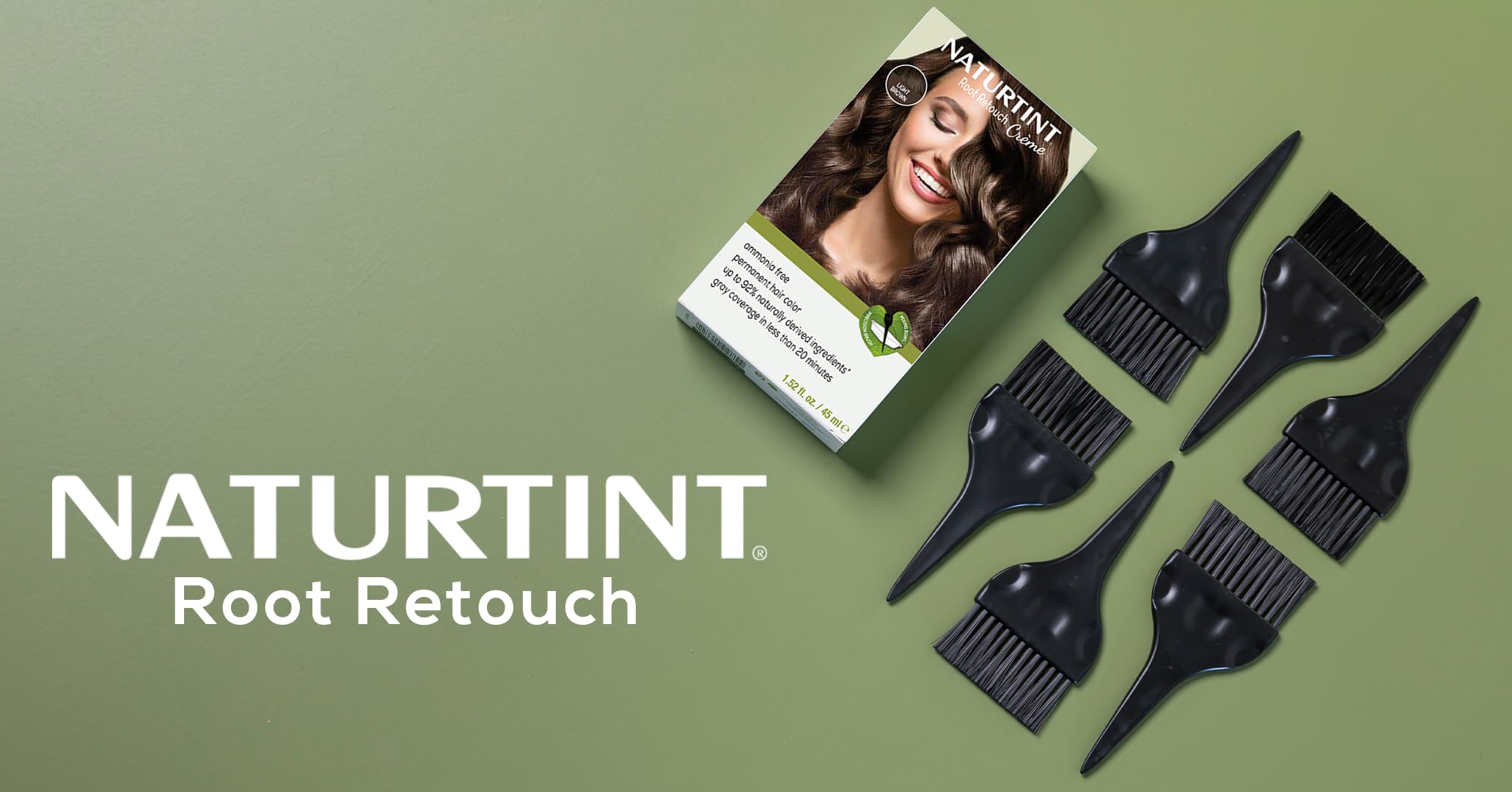 Naturtint precision brush closeup showcases targeted root coverage.