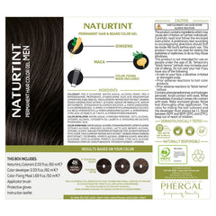 Naturtint 10-minute gray coverage result preview for gray hair