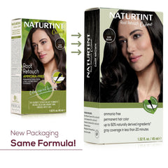 Naturtint root retouch cream application brush for precise, mess-free blending.