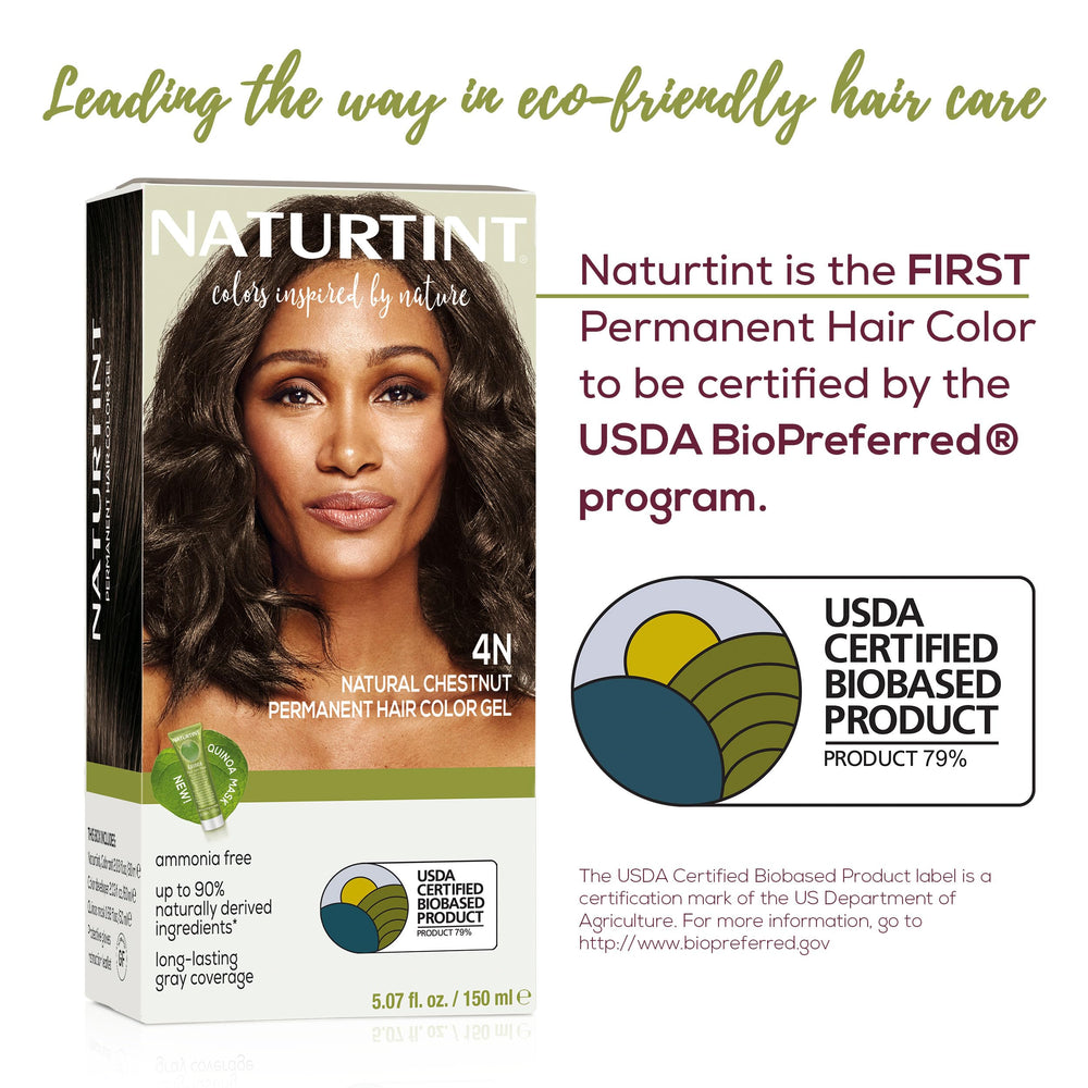 Naturtint vegan cruelty-free symbol highlights ethical color options.