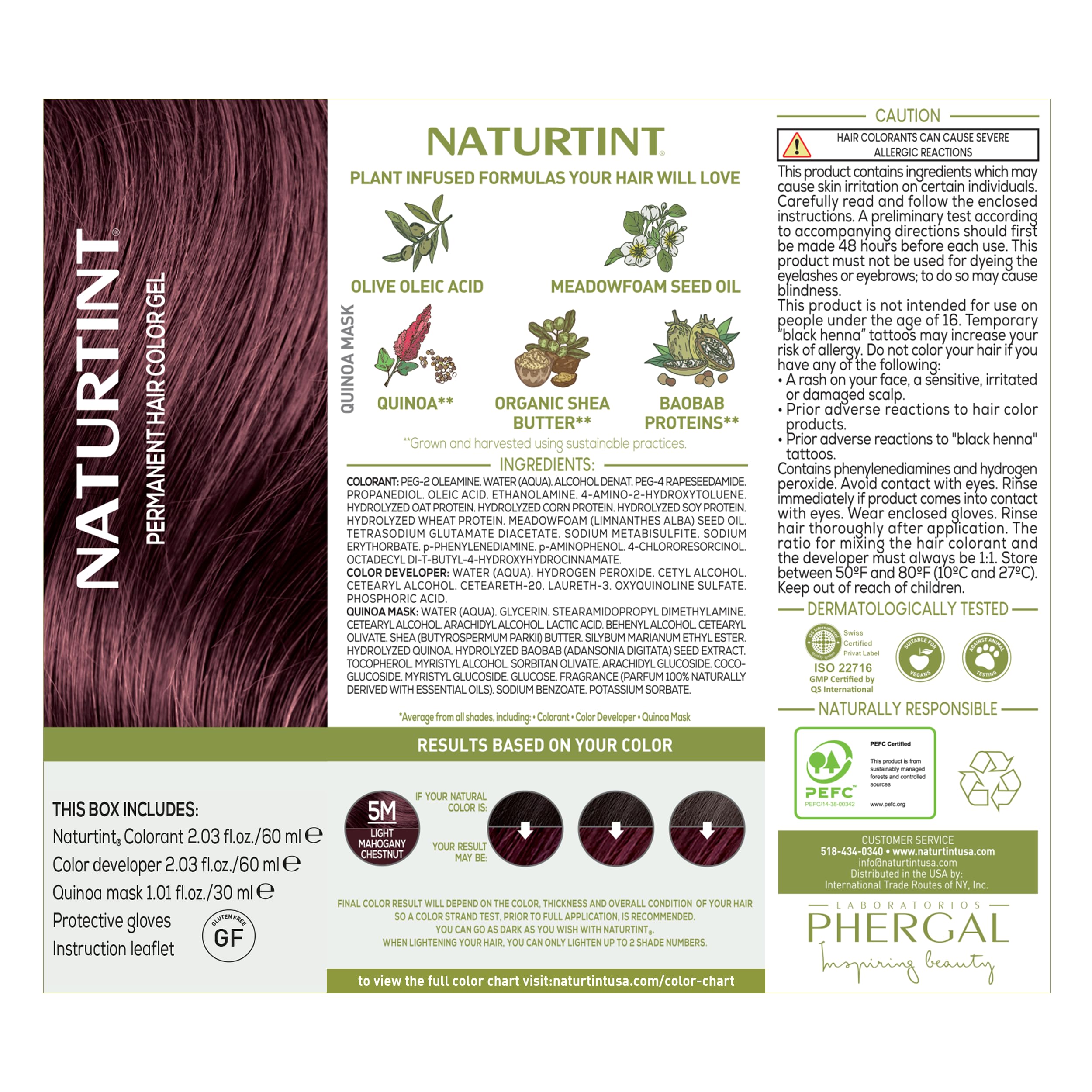 Naturtint vegan cruelty-free symbols emphasize ethical testing and sustainability