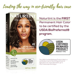Naturtint vegan cruelty-free symbol highlights ethical color options.
