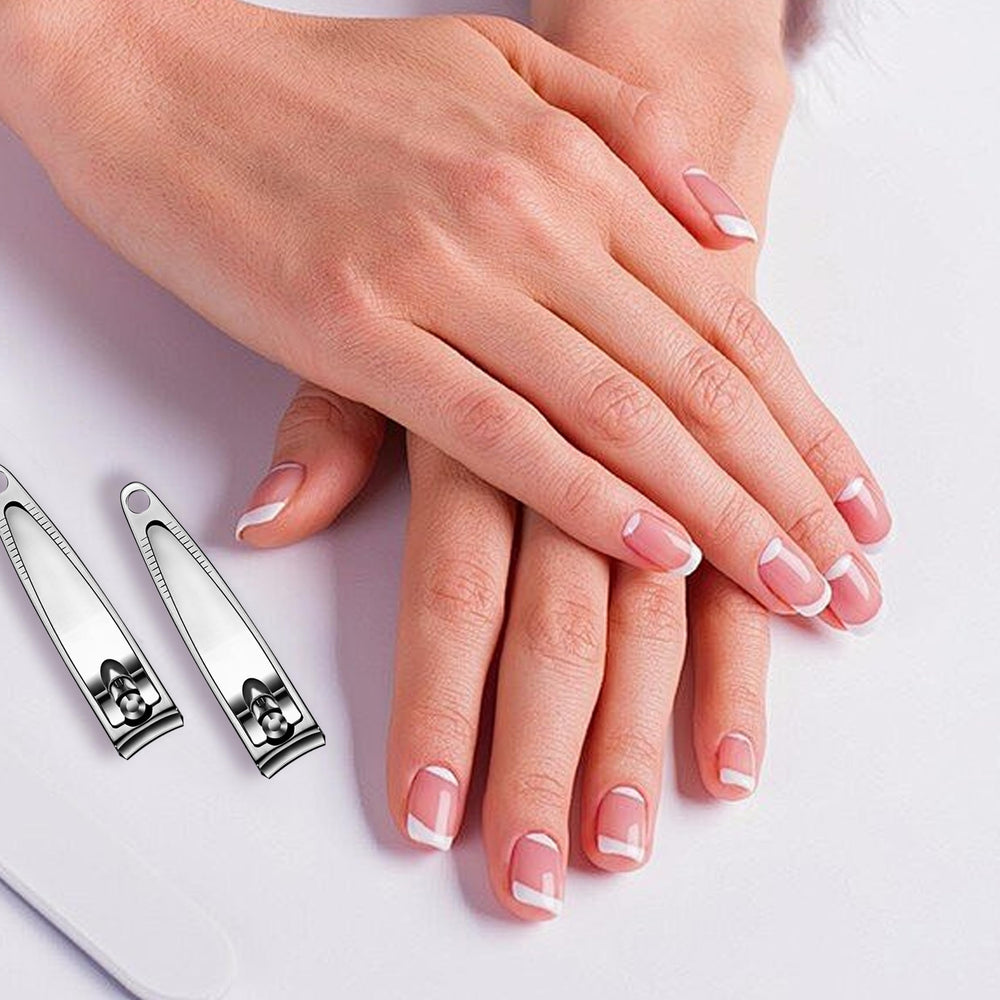 Natzerat nail clippers closeup-metal emphasizes stainless steel durability and corrosion resistance.