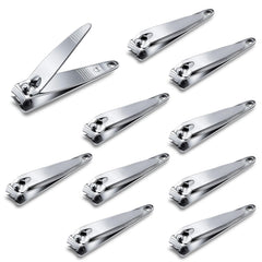Natzerat nail clippers pack-front view shows bulk stainless steel durability for everyday grooming.