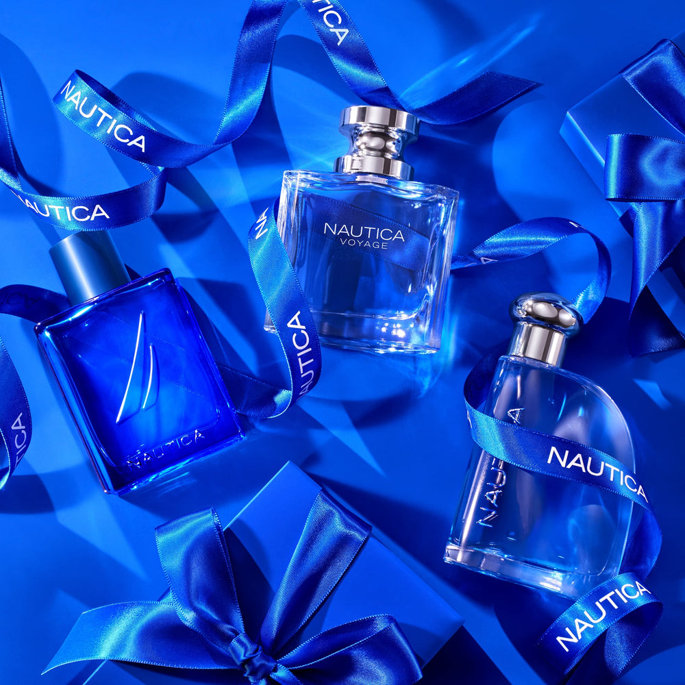 Nautica Blue EDT travel-size box idea for weekend getaways