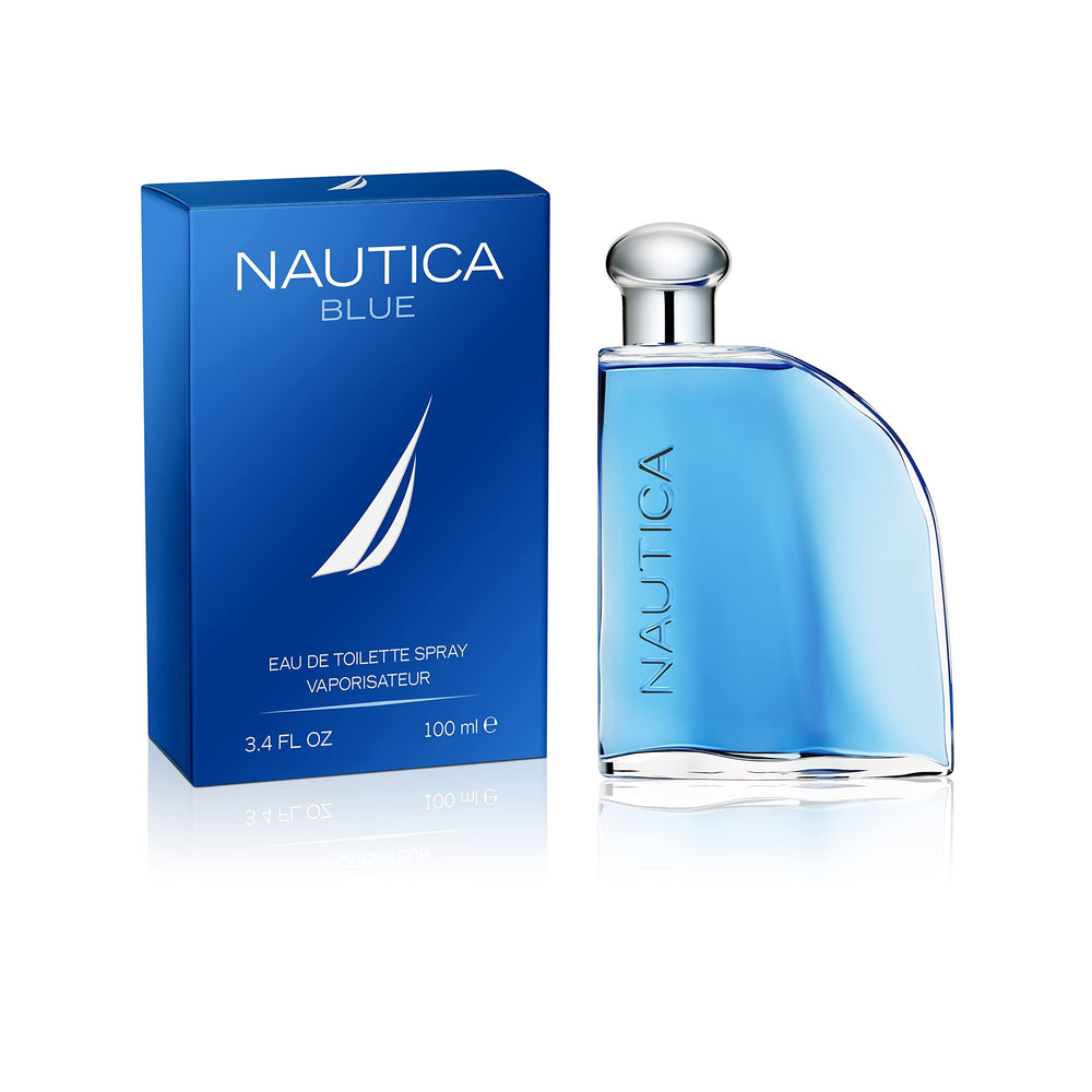 Nautica Blue EDT atomizer spray captures the easy-to-apply masculine scent for morning routines.
